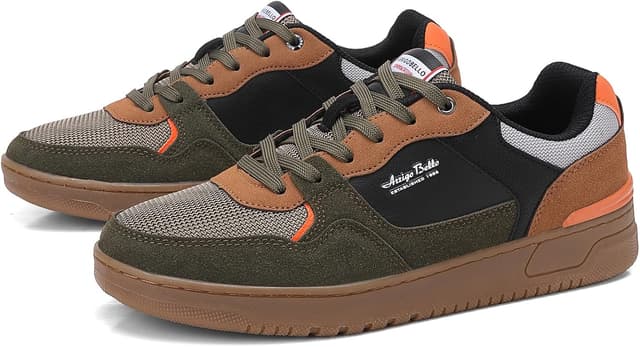 Detalle de ARRIGO BELLO Freizeitschuhe Herren Sneaker – leichte Joggingschuhe, atmungsaktiv und rutschfest (EU 40–46)