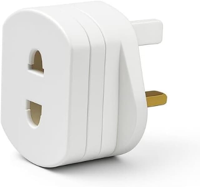 Imagen de DAPTER 1 Pack White 1A fused shaver adapter plug 🔌 en OfertitasTOP