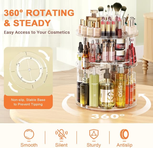 Thumbnail 4 de Auxmir Schminktisch Organizer 9-stufig 🔄