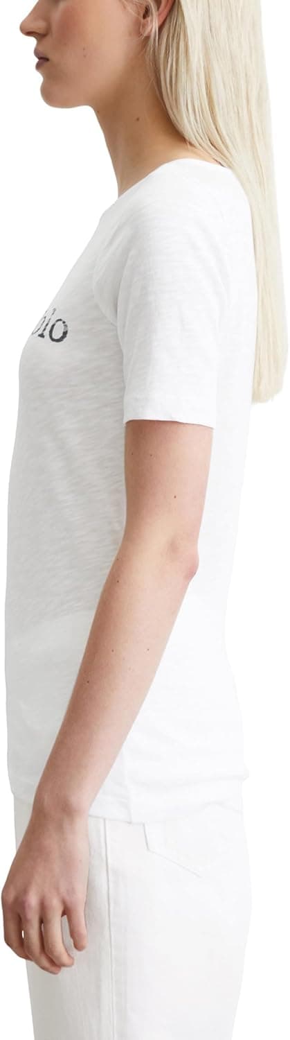 Detalle de Marc O'Polo T-Shirt Bio-Baumwolle mit U-Boot