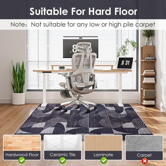 Thumbnail 4 de Office Chair Mat 36×48 for Hardwood Floors 📐