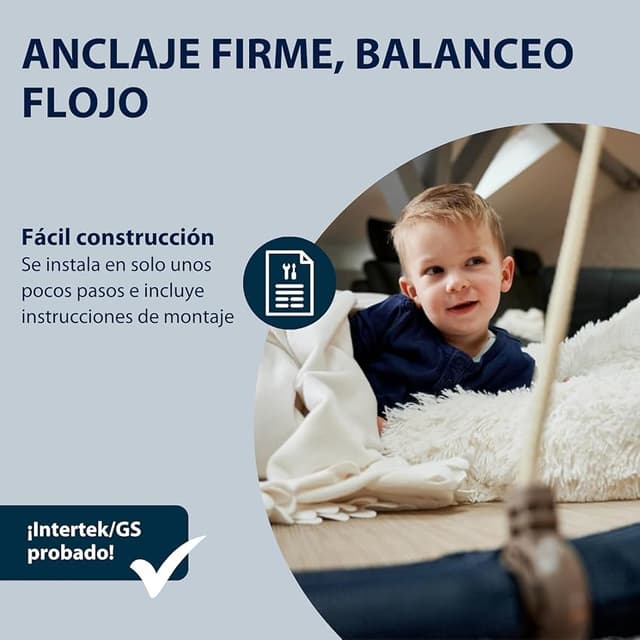 Thumbnail 3 de HUDORA Columpio Nido Lounge 150 kg 🚪