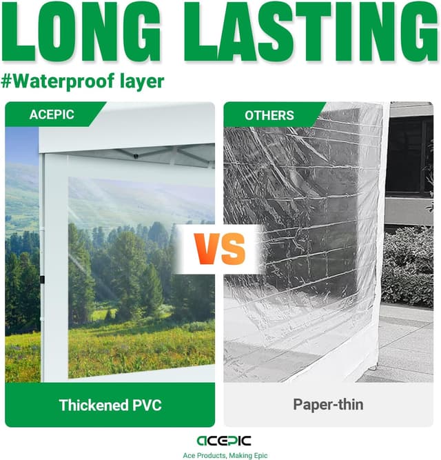 Thumbnail 4 de Acepic Paredes 3x3m Transparentes