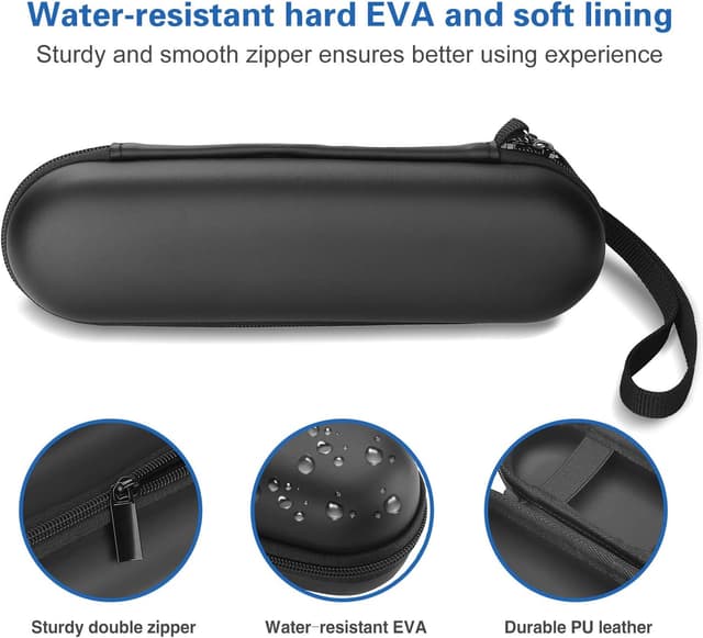 Thumbnail 4 de ProCase Custodia spazzolino da viaggio Nero