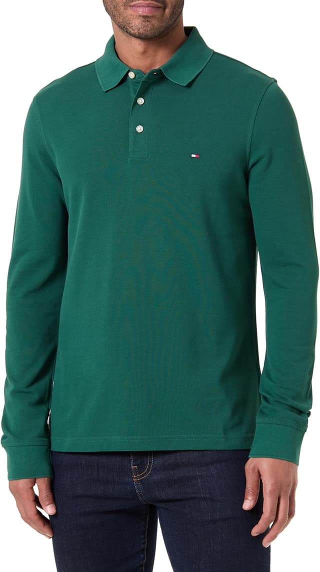 Detalle de Polo Tommy Hilfiger 1985 Slim LS