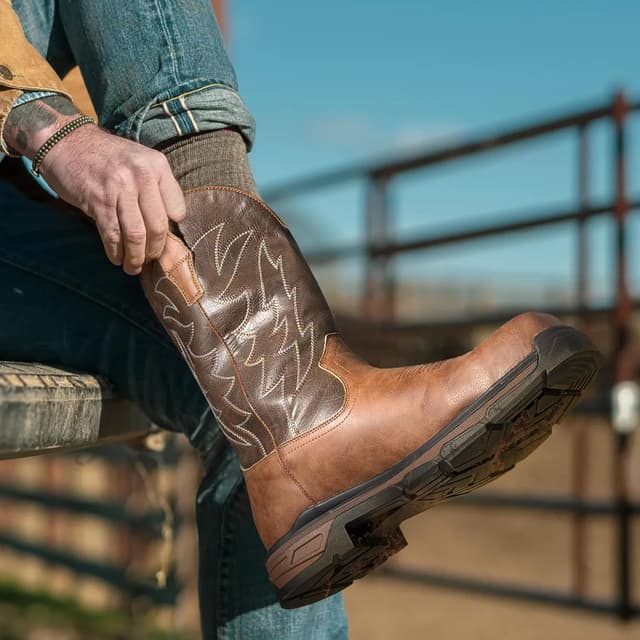 Thumbnail 2 de ANGRYRAM Work-Man Pro Series Steel Toe Boots