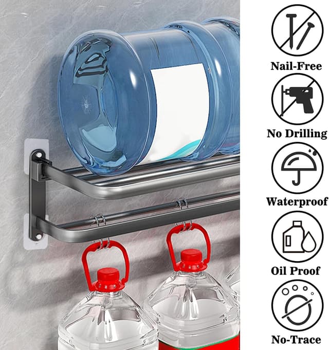 Detalle de loghohu Klebenagel Bilderhaken 24 Stück