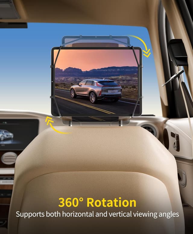 Thumbnail 6 de FANGOR Car Tablet Headrest Mount 7–12.9 in