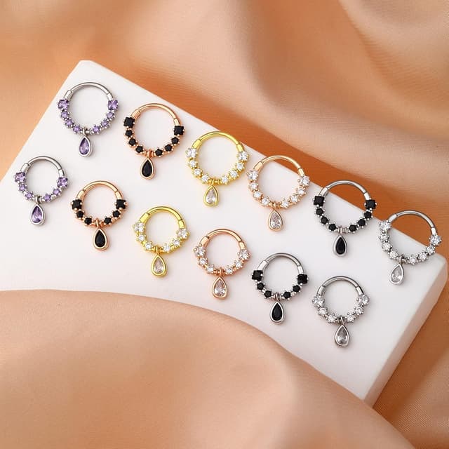 Thumbnail 5 de Melighting Septum 16G 316L Acciaio