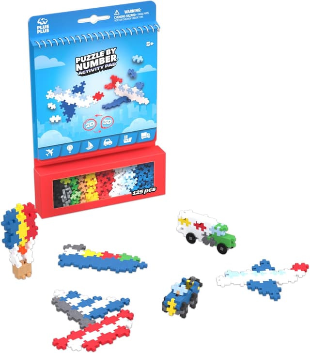 Detalle de Plus Plus Travel Toys building blocks 125