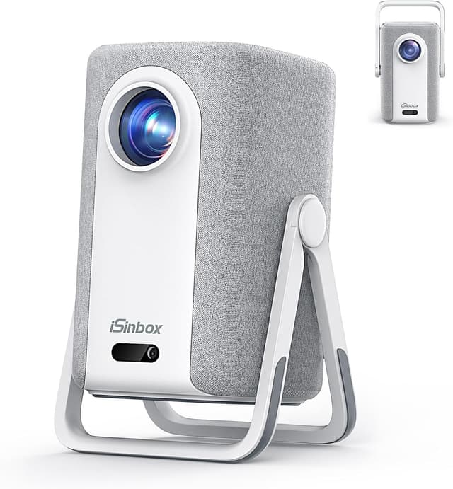 Detalle de iSinbox 1200ANSI 4K Heimkino-Beamer mit Dolby Audio 📽