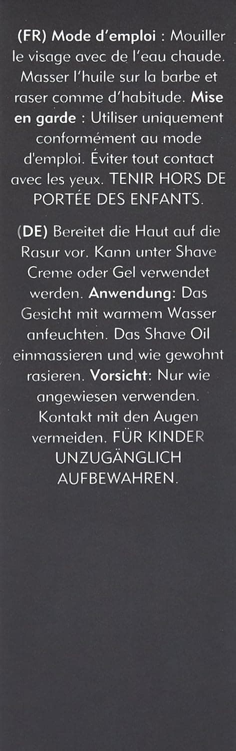 Detalle de American Crew Ultra Gliding Shave Oil – olio pre-barba 50 ml per rasatura scorrevole