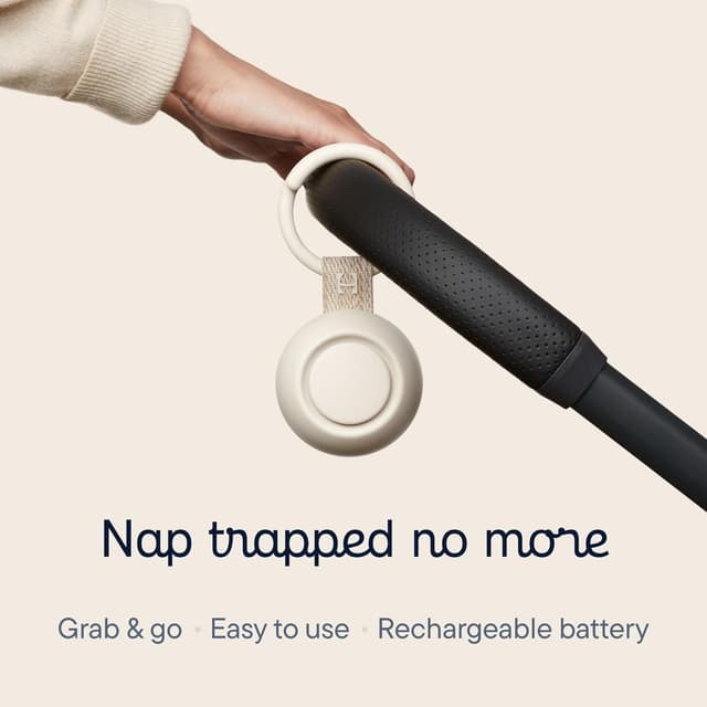 Detalle 2 de Hatch Rest Go portable white noise machine for babies (Putty) with 10 relaxing sounds