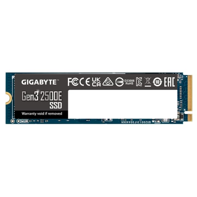 Detalle 2 de Gigabyte Gen3 2500E SSD 500GB PCIe 3.0x4 NVMe 1.3 💾