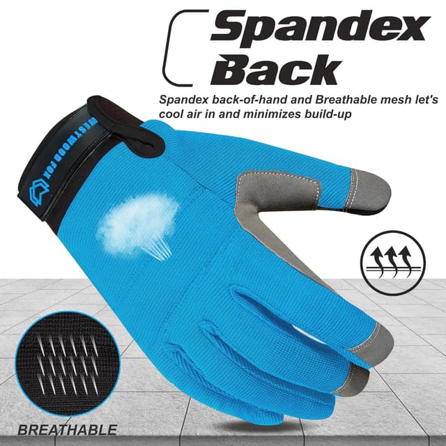 Detalle de WESTWOOD FOX Gants de travail sécurité S