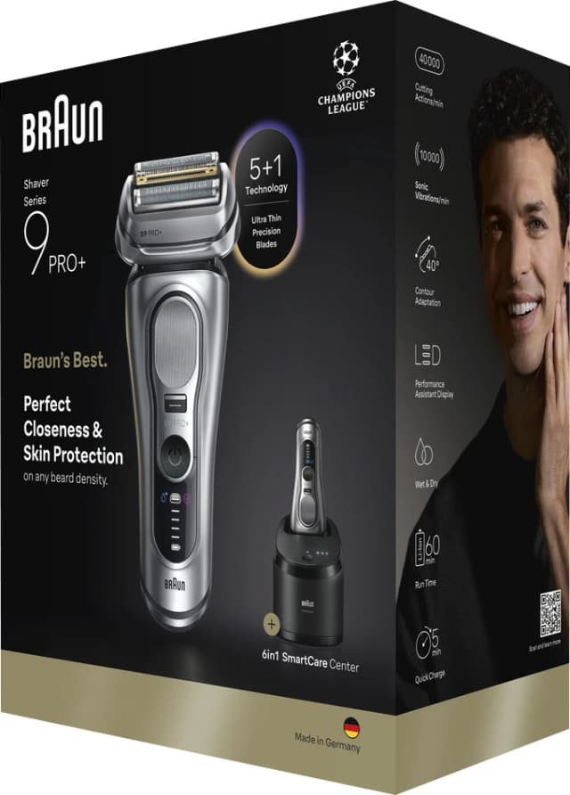 Thumbnail 2 de Braun Series 9 PRO+ 9667CC Silber Rasierer