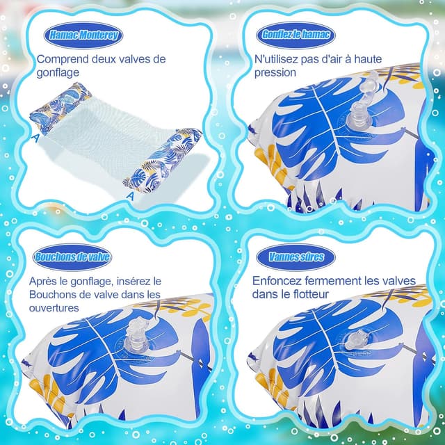 Detalle de WEARXI Bouée piscine XL 54 x 28