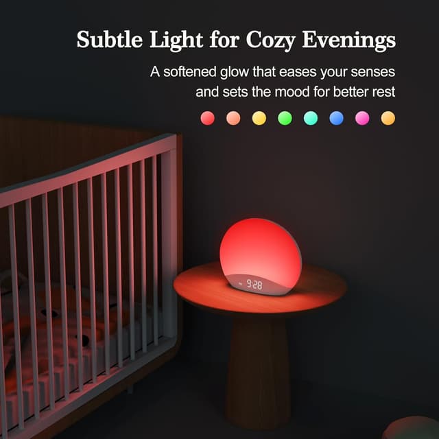 Thumbnail 5 de REACHER Sunrise Alarm Clock 26 sounds