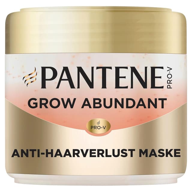 Detalle de Pantene Pro-V Grow Abundant Anti-Haarverlust Haarmaske (300 ml) – für trockenes, geschädigtes Haar