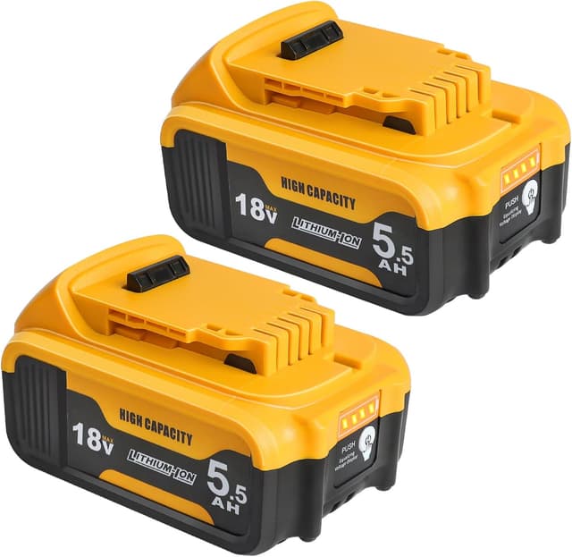 Imagen de Powarobor DCB184 18V 5,5 Ah Batterie duo en OfertitasTOP