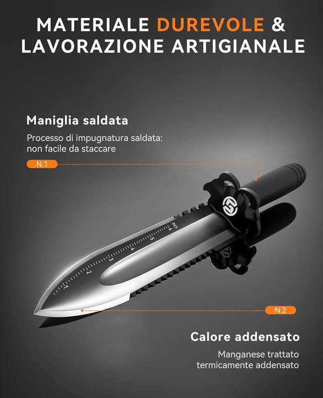 Detalle 2 de SUNPOW Vanga da Giardino Robusta 🌱