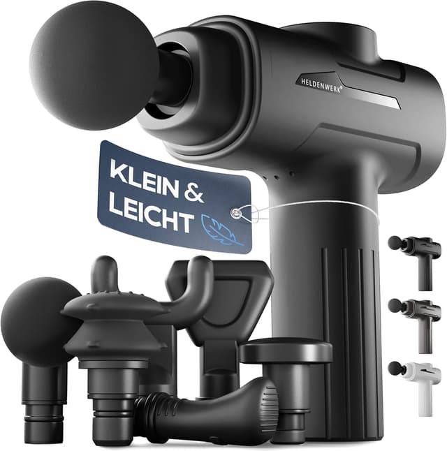 Imagen de HELDENWERK Massagepistole inkl 6 Aufsätzen en OfertitasTOP