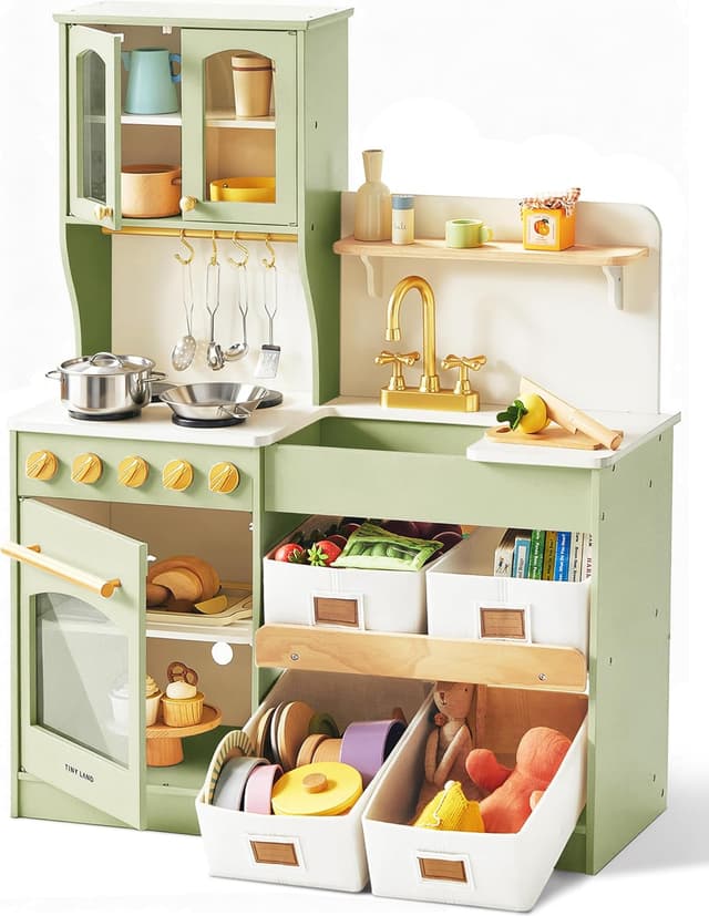 Imagen de Tiny Land Play Kitchen 31×12×40 in en OfertitasTOP