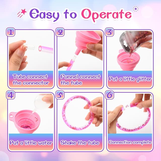 Thumbnail 4 de HappyKidsClub Funblitz kit bracelets 5–9 ans 🎨