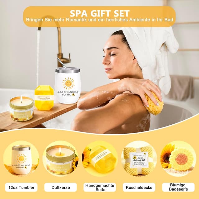 Thumbnail 6 de Geschenkset Sonnenblume 10‑teilig für Frauen