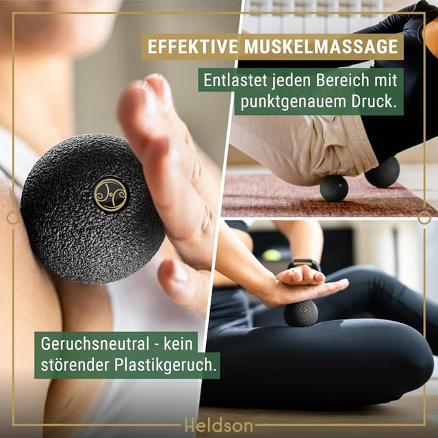 Thumbnail 6 de HELDSON Premium Faszienball 2er Set 6cm & 8cm