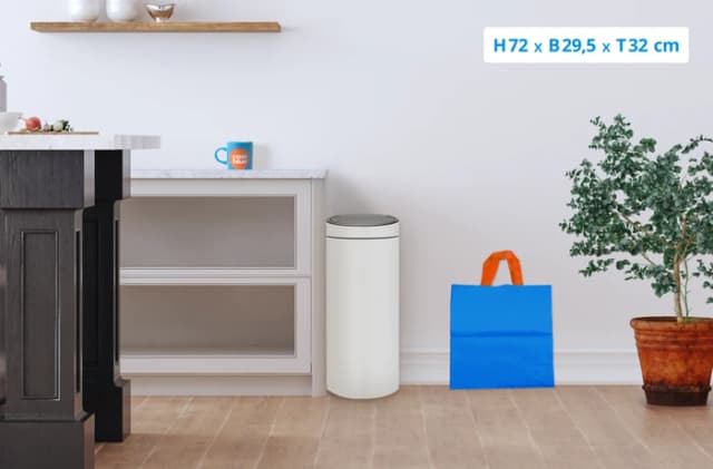 Thumbnail 6 de Brabantia Touch Bin 30 Liter White