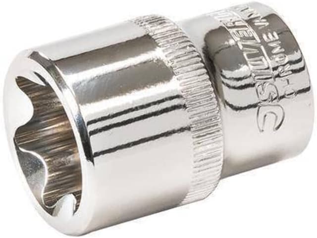 Detalle 2 de Jeu de 14 douilles femelles Torx Silverline 675072 (E4 à E24)
