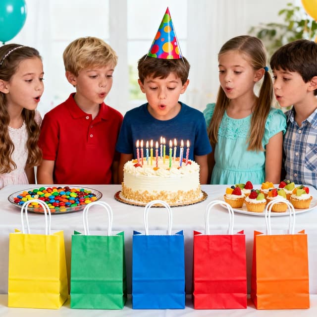 Thumbnail 4 de Hiziwimi Geschenkbeutel 12 Farben 16×8×22 cm