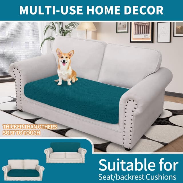 Detalle de YSTELLAA copricuscino divano elasticizzato