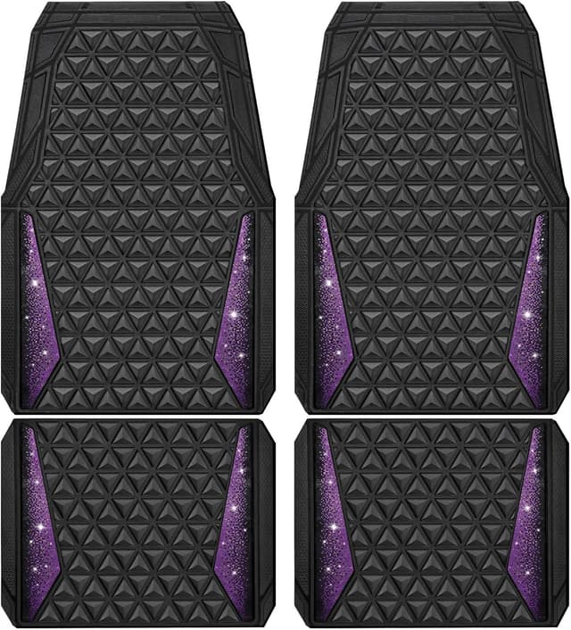 Imagen de CAR PASS Bling Rubber Car Mats 25.8" en OfertitasTOP