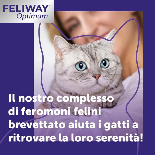 Thumbnail 1 de FELIWAY Optimum diffusore 30 giorni 🐱