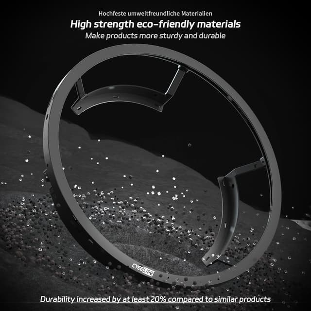 Thumbnail 4 de CyeeLife 360° Dartboard Light 6‑panel