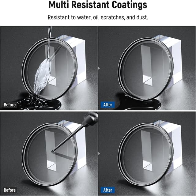 Detalle de NEEWER 58mm star filter for night shots