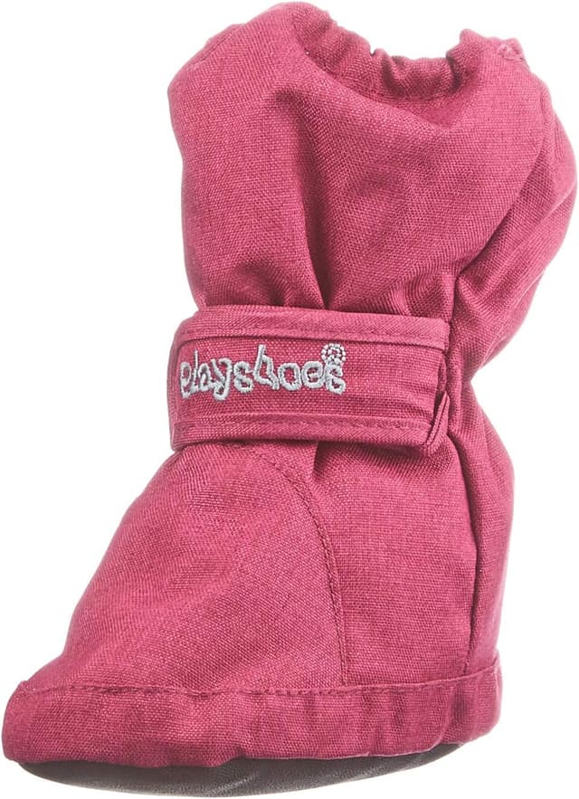 Detalle de Playshoes Unisex Kinder Thermo BootieSchneeschuh – warme Füße beim Gassi, im Schnee und auf nassem Boden