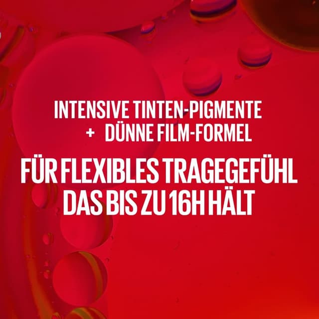 Detalle de Maybelline New York Super Stay Matte Ink Flüssiger Lippenstift 16h Halt, Mattes Finish – Nuance 515 Renegade (5 ml)