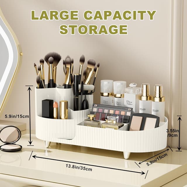 Detalle de Make up Organizer 360° Drehbar Kosmetik-Organizer 🎀