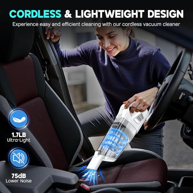 Thumbnail 6 de CKIKH Handheld Vacuum Cordless 15000PA