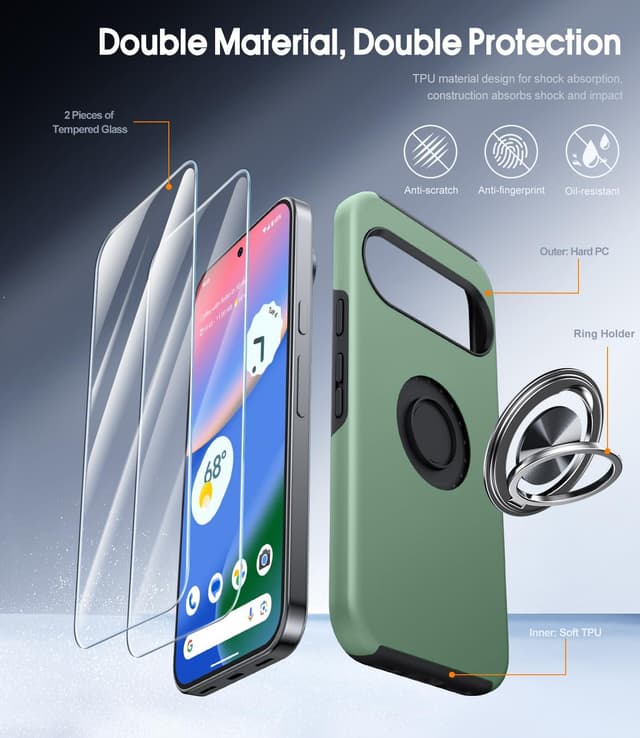 Thumbnail 6 de Pixel 10 Pro case with 2 screen protectors