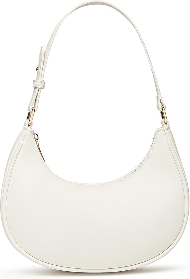 Detalle de Barabum Retro Classic Hobo Clutch Shoulder Tote with Zipper Closure (Women’s)