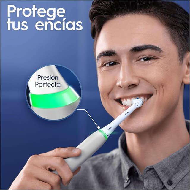 Thumbnail 4 de Oral-B iO 6 Cepillo Eléctrico Gris🦷 con 3 cabezales y estuche