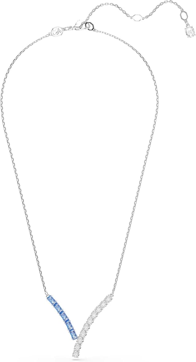 Detalle 2 de Swarovski Matrix Kollektion Blau Rhodiniert