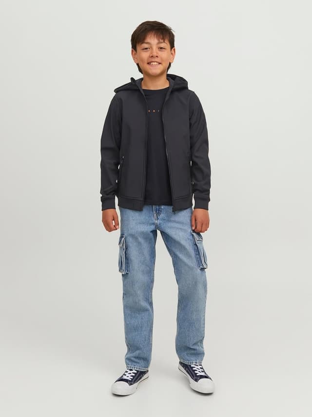 Detalle de JACK & JONES Boy Softshell Jacke (Junior) – Regular Fit aus Polyester