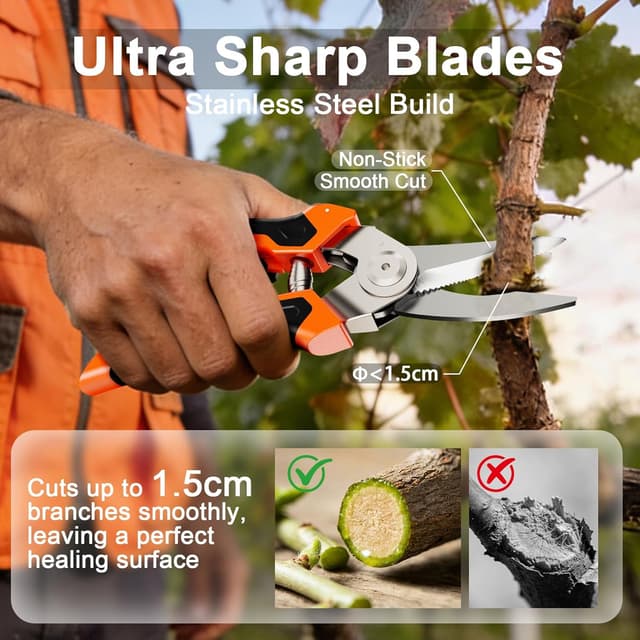 Thumbnail 2 de Preciva Secateur 4-en-1 9\" Bypass