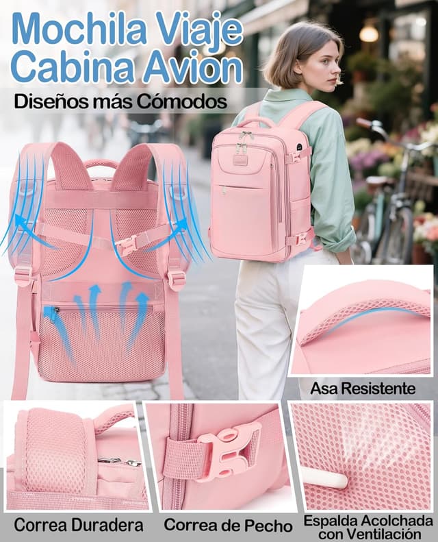 Thumbnail 4 de LYNXCHER Mochila de Viaje Cabina para Easyjet ✈