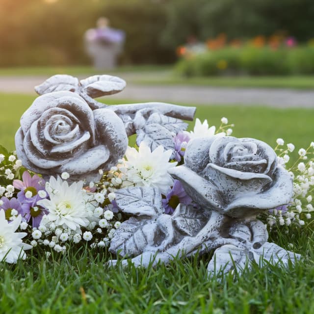 Detalle 2 de com-four pietra commemorativa 8×6,5×2,5 cm 🪦